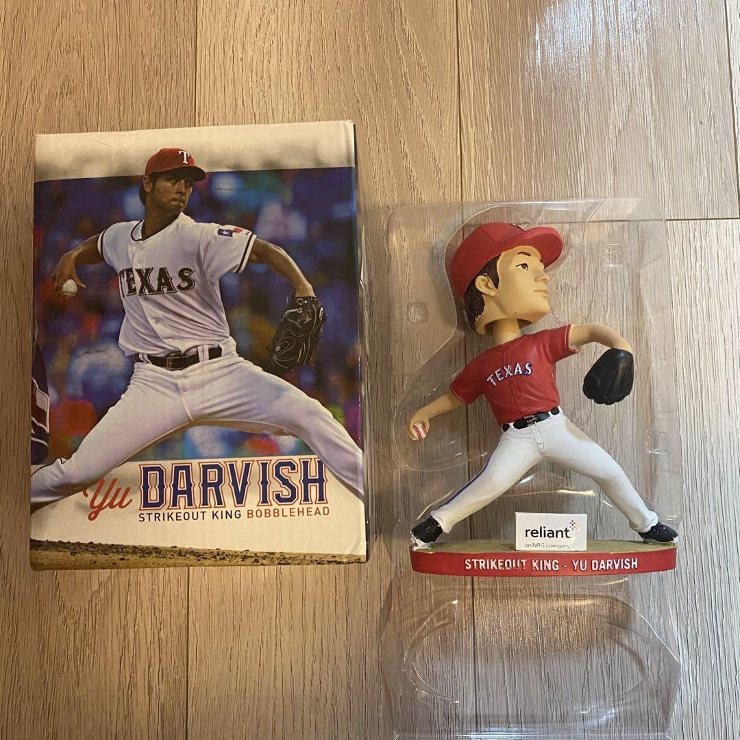 Amazon.co.jp: ダルビッシュ有 奪三振王 ボブルヘッド人形 2014