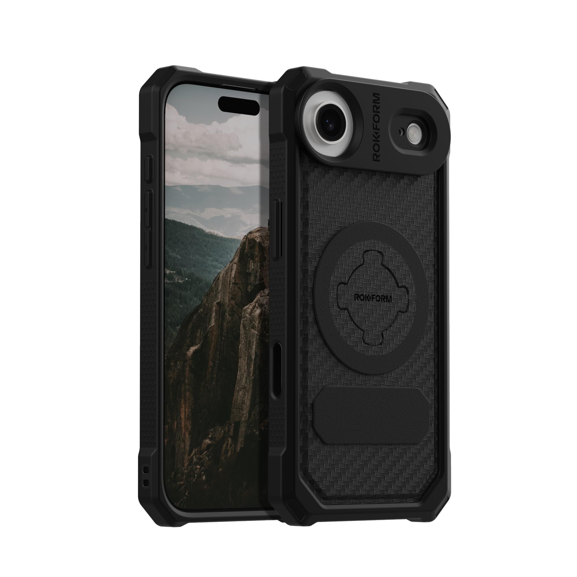 Protection iPhone 17 Air Rokform coque magnétique noire antichoc - 6