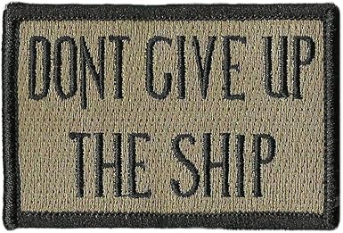 Gadsden and Culpeper Dont Give Up The Ship Flag Patch
