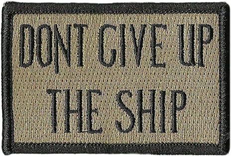 Gadsden and Culpeper Dont Give Up The Ship Flag Patch