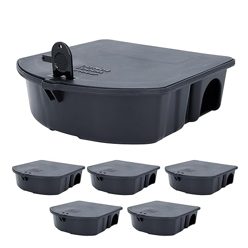 B&G - Standard Rodent Station (6 Pack & 1 Key)