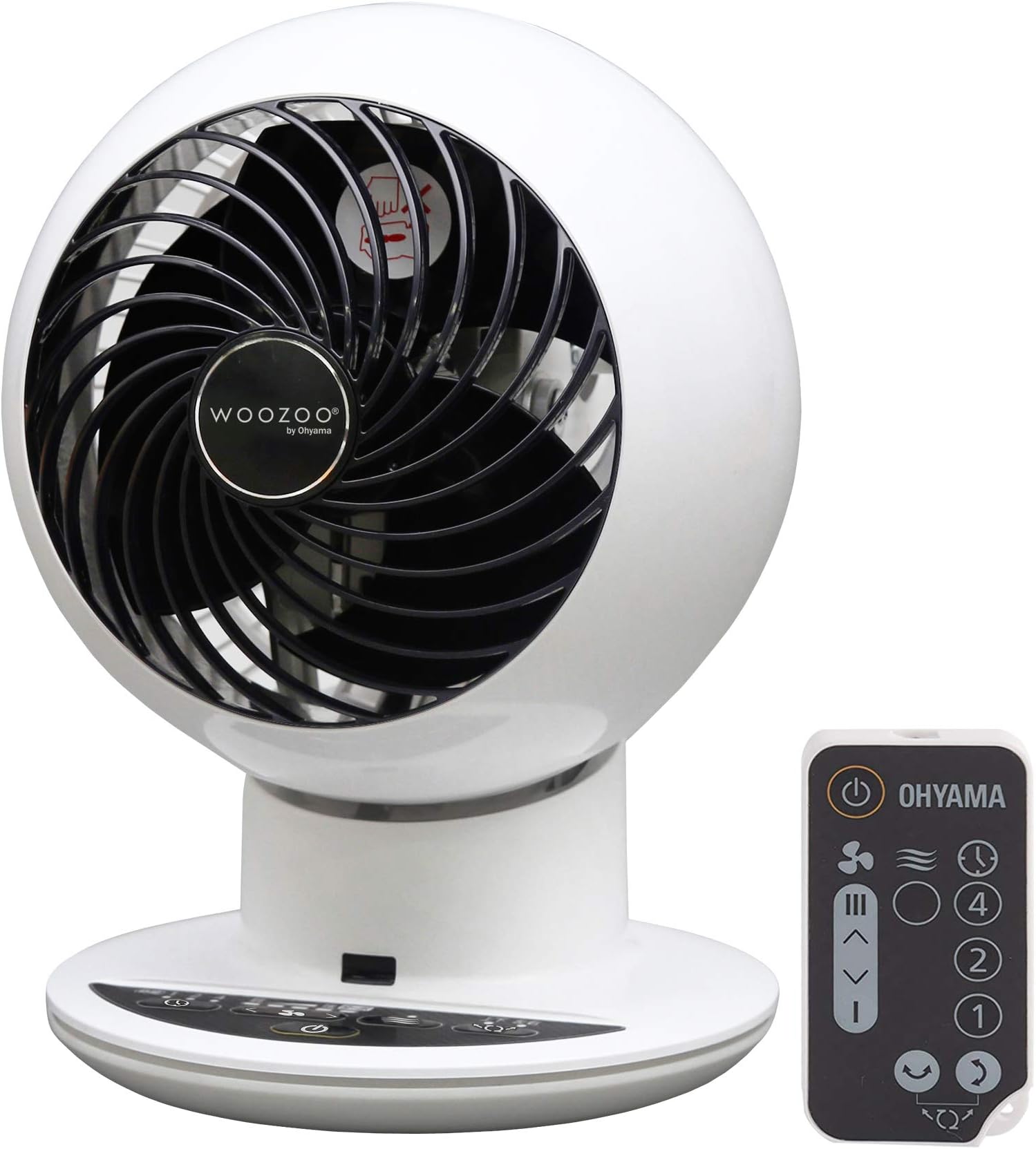 Fan, PCF-SC15T, 6.2 Inch, Swings Up/Down & Left/Right, Timer, Remote, 5 Speeds