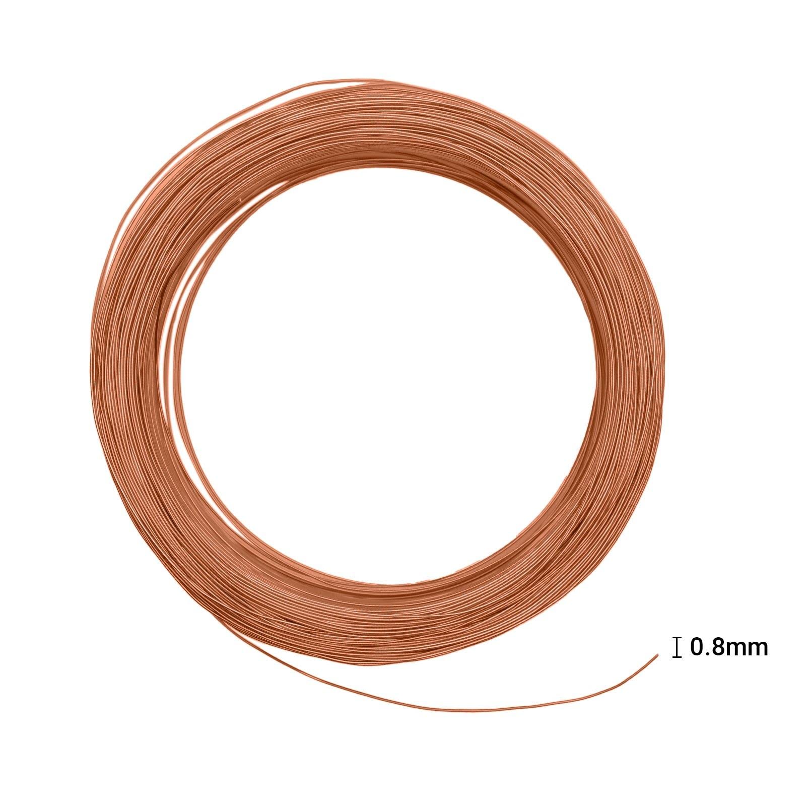 Vaessen Creative Aluminium Wire, Orange Copper, One Size - Image 2