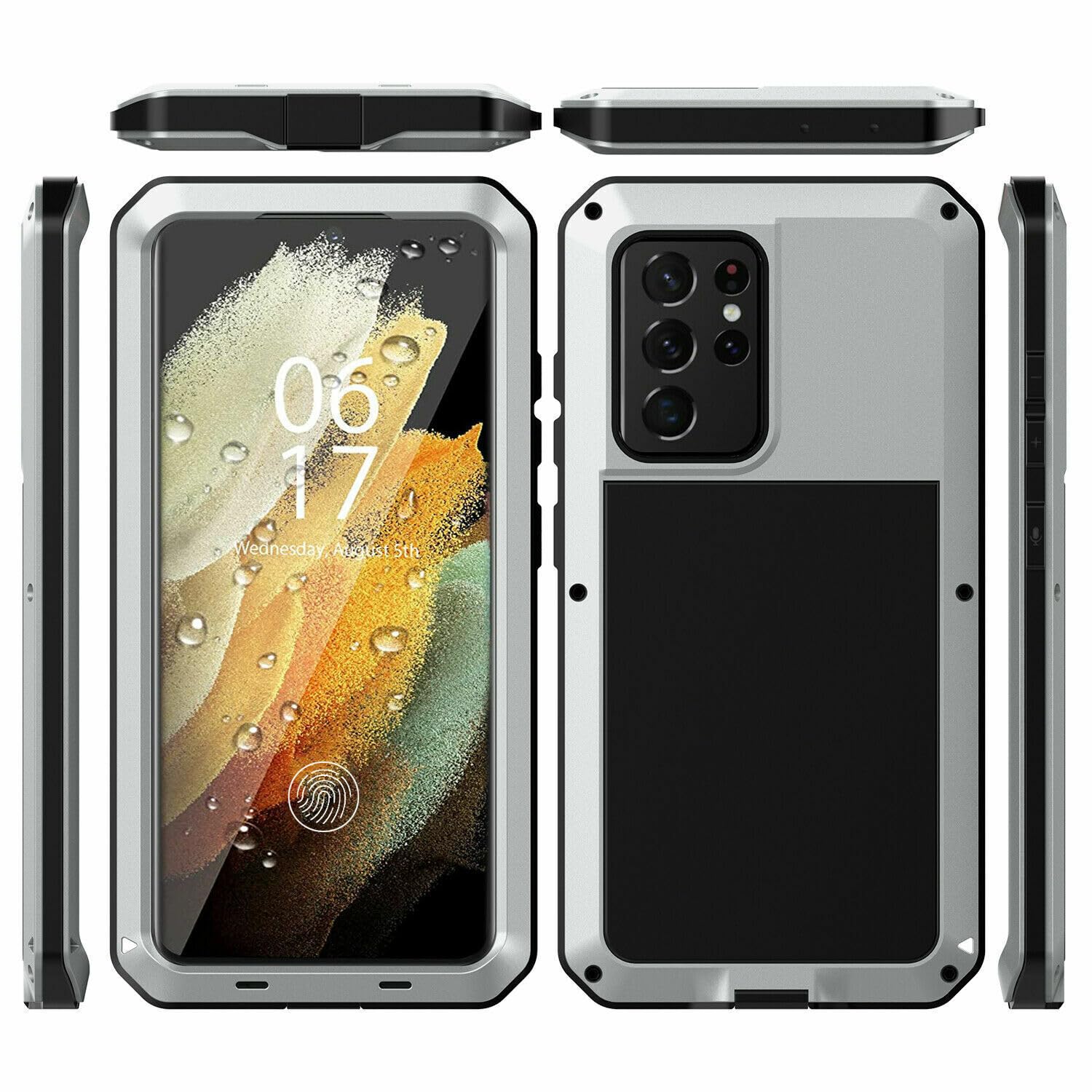Coque Samsung S20 Ultra aluminium silicone pour les déplacements - 6