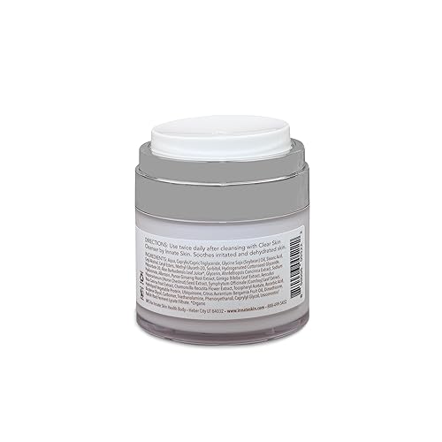 Miniatura 8 de Crema hidratante facial para piel tranquila | Bomba de aire de ácido hialurónico, colágeno y algas marinas rojas de 1.7 onzas