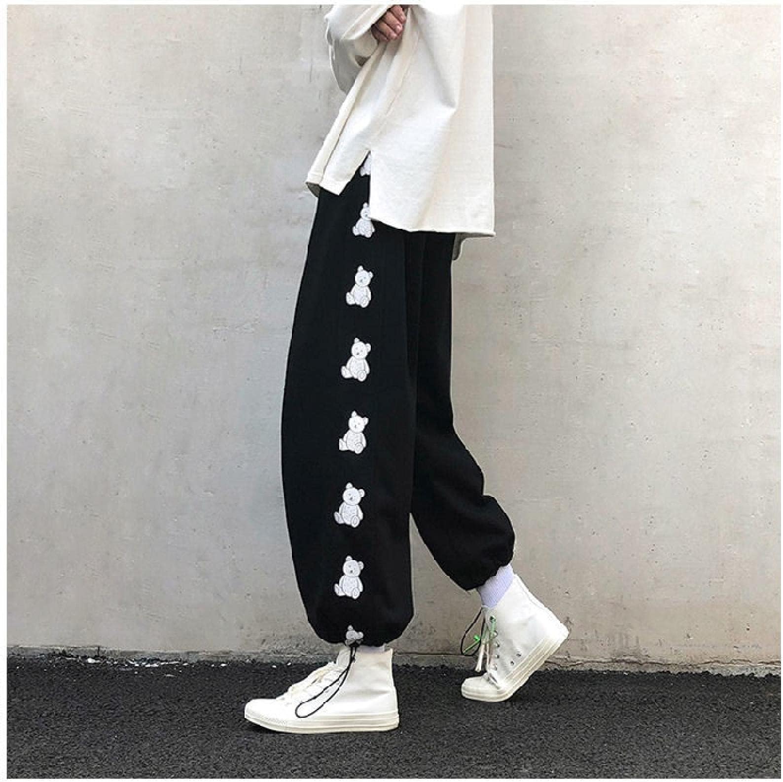 haochenli188 Wide Leg Pants Jogging Sports Pants Women'S Sports Pants Korean Casual Pants Sports Pants