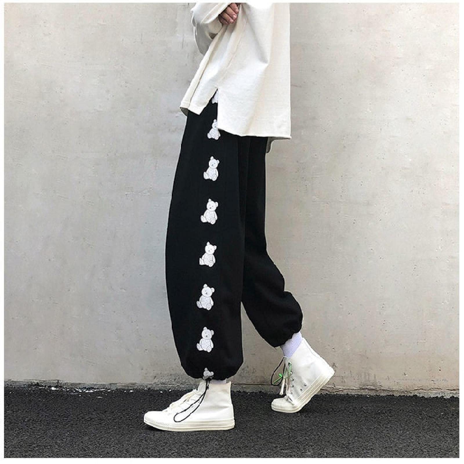 haochenli188 Wide Leg Pants Jogging Sports Pants Women'S Sports Pants Korean Casual Pants Sports Pants