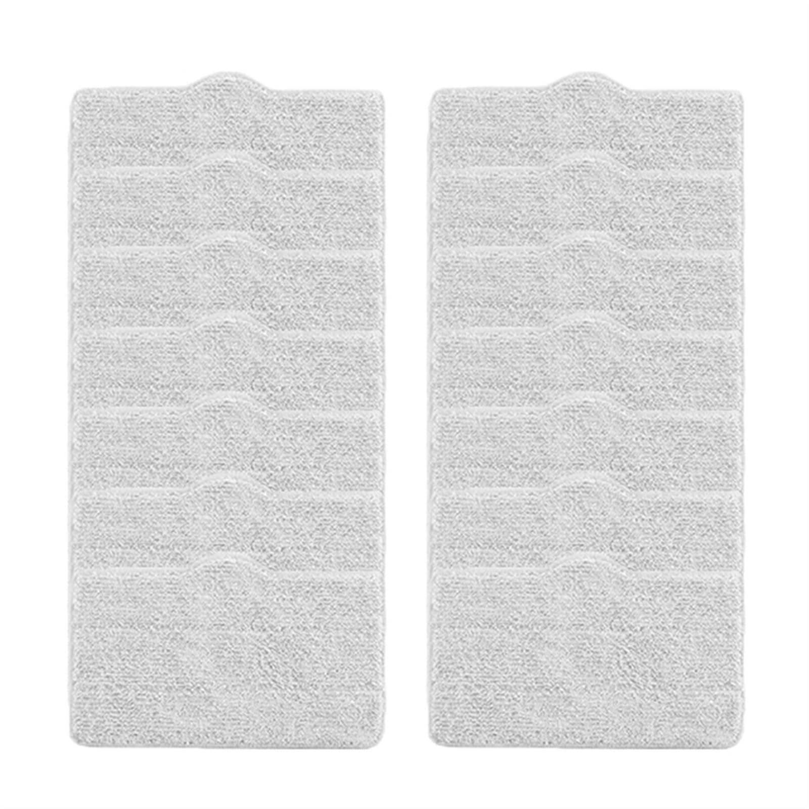Nakładki czyszczące do mopa, do odkurzacza parowego ZQ100 ZQ600 ZQ610, ściereczki do mopa, akcesoria zamienne Akcesoria do odkurzaczy parowych(14pcs)