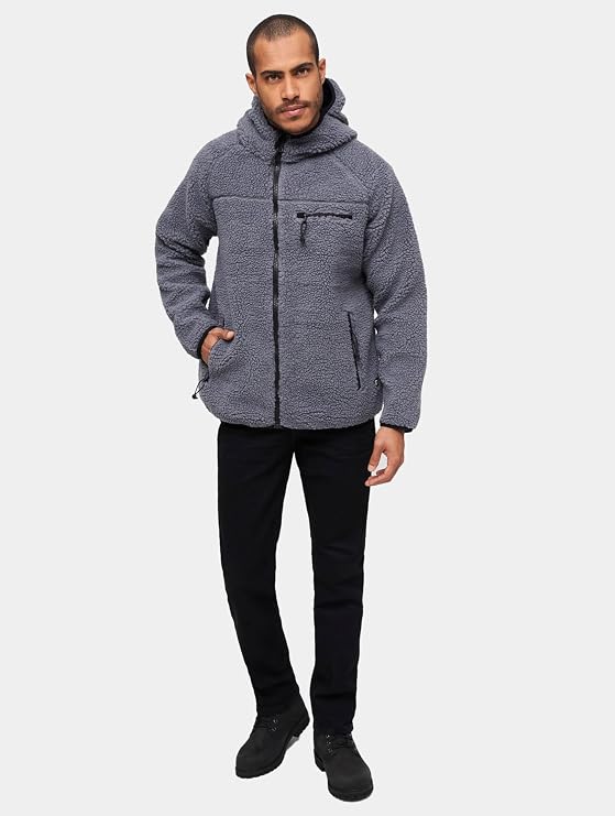 Brandit Men's Teddyfleece Worker Jacket Olive