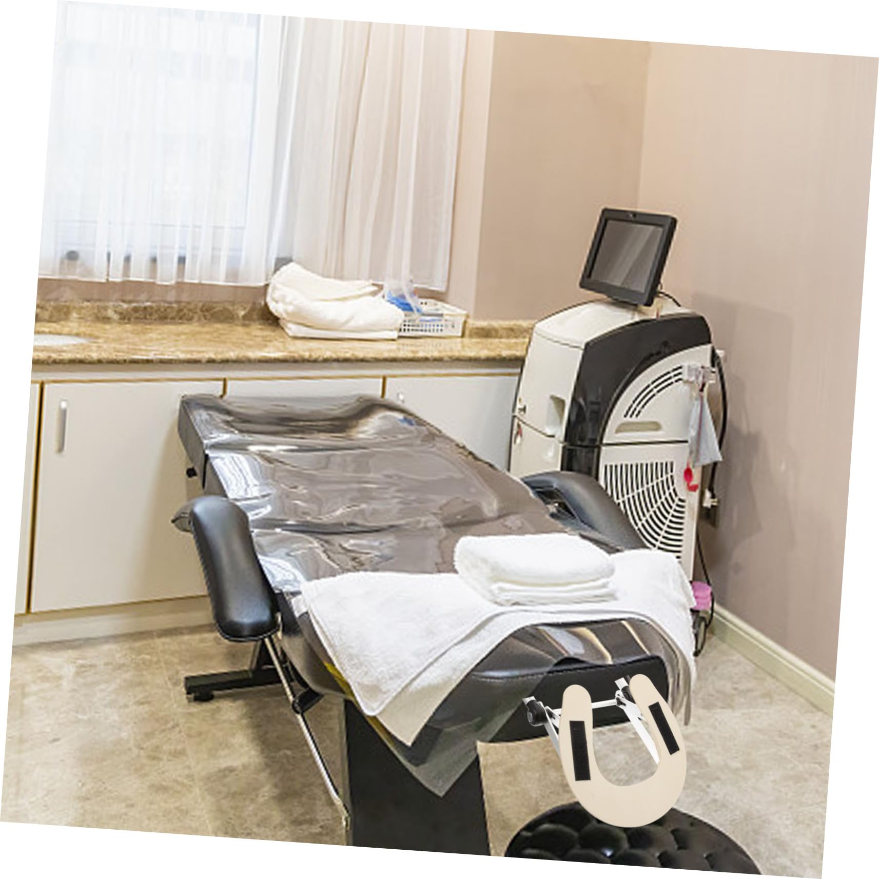 Gatuida Poggiatesta Confortevole e Portatile Lettino da Massaggio per Lega di Alluminio Pratico e Resistente Supporto Viso per Lettini da Massaggio e Spa