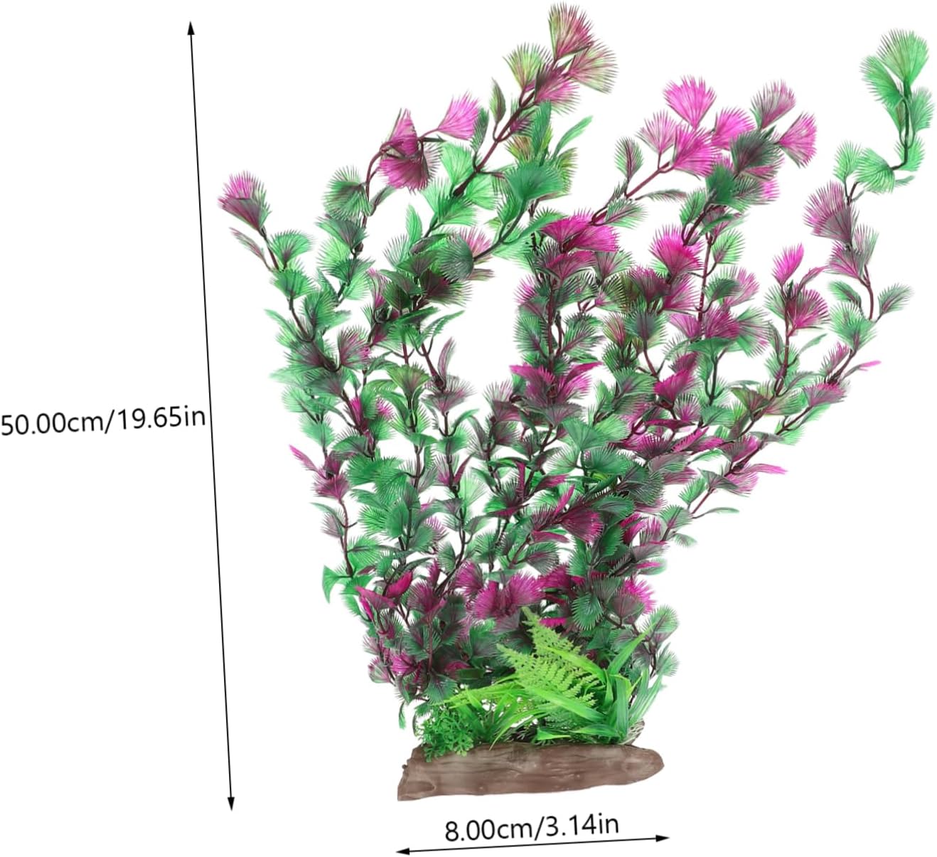 KESYOO Artificial Aquarium Grass Decoration Plastic Plant for Fish Tank Easy to Care Provides for Fish for Home Office Aquascaping
