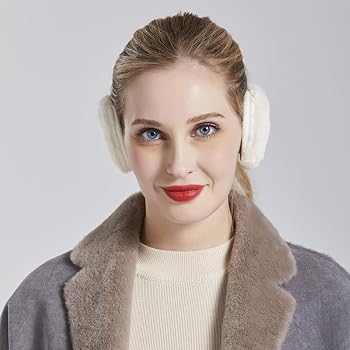 2 Paia Paraorecchie Morbidi Senza Archetto – SilverChry, In Pelliccia Sintetica, Caldi E Discreti Per Donna E Uomo, Inverno