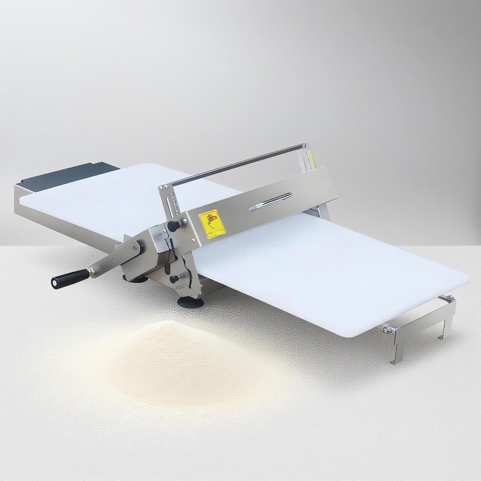 Máquina manual para extender masa de pizza artesanal y fondant en casa