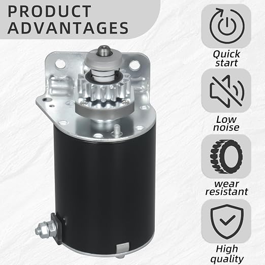 Motor de arranque compatible Briggs & Stratton modelo 391423 miniatura 3