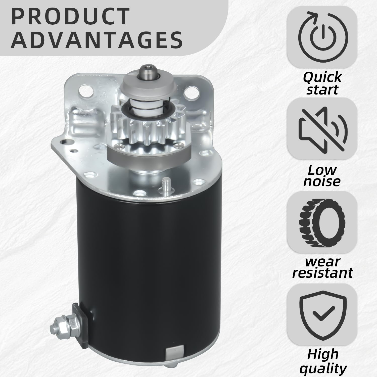Starter 16 Zähne Für Briggs & Stratton 7HP-18HP – Ersatzteil Für Rasenmäher & Motoren