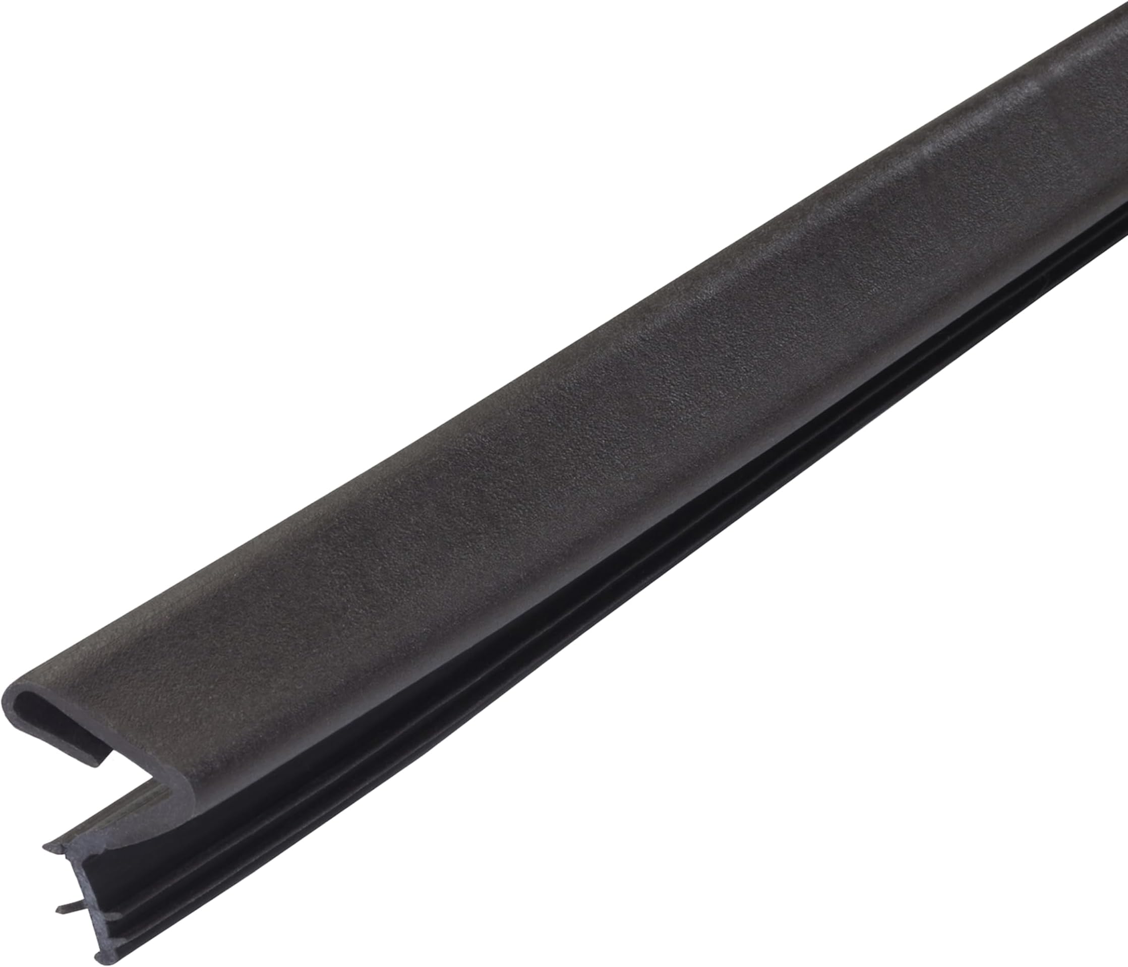 M-D Building Products 91891 84 in. Brown Premium Rubber Platinum™ Top and Sides Door Seal for Doors with Kerf/Channel