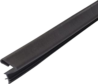 MD Building Platinum™ Top and Sides Door Seal, Rubber, Brown, 84in