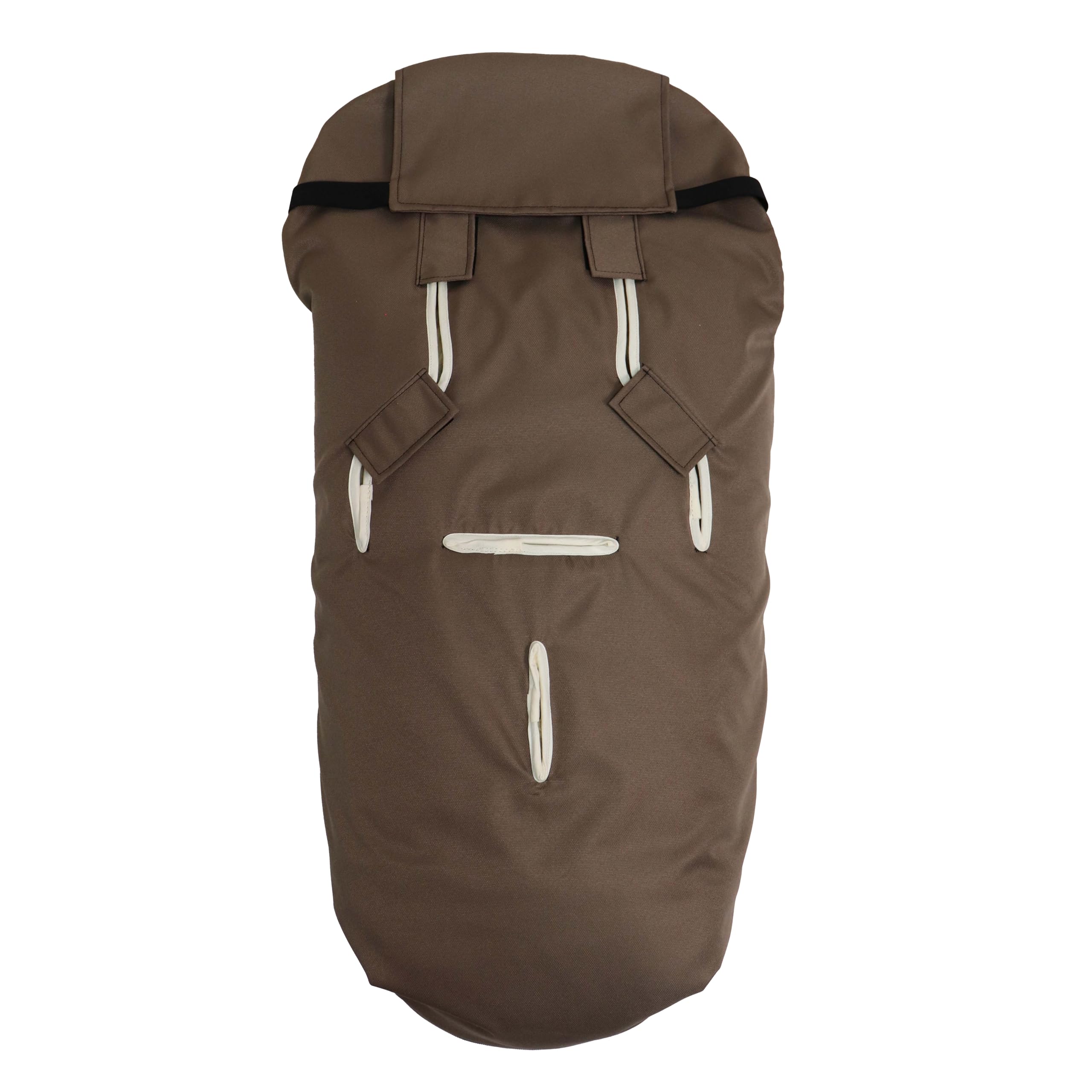 Kaiser 6544585 Lammfell Fußsack "LOVE THE NATURE" Farbe: caribou