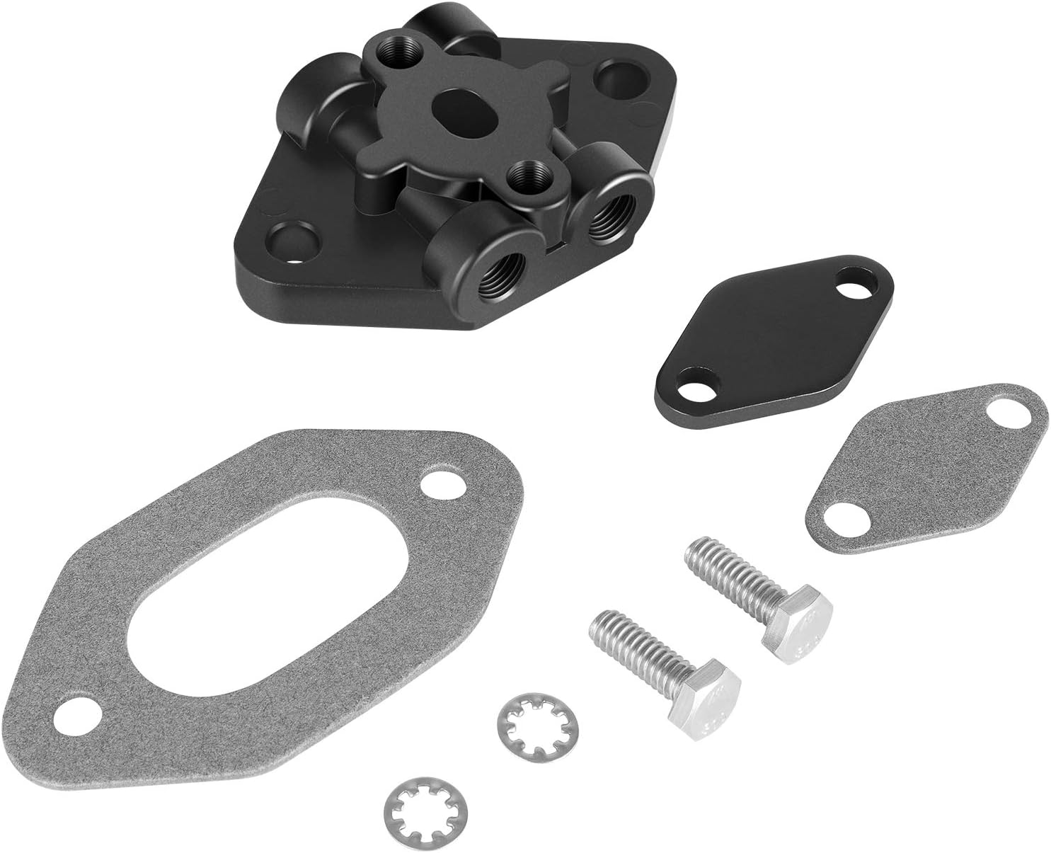 Sunluway 21970 Trim Line Cylinder/Manifold Connector Kit Replacement for 98825A4 MerCruiser Alpha Bravo