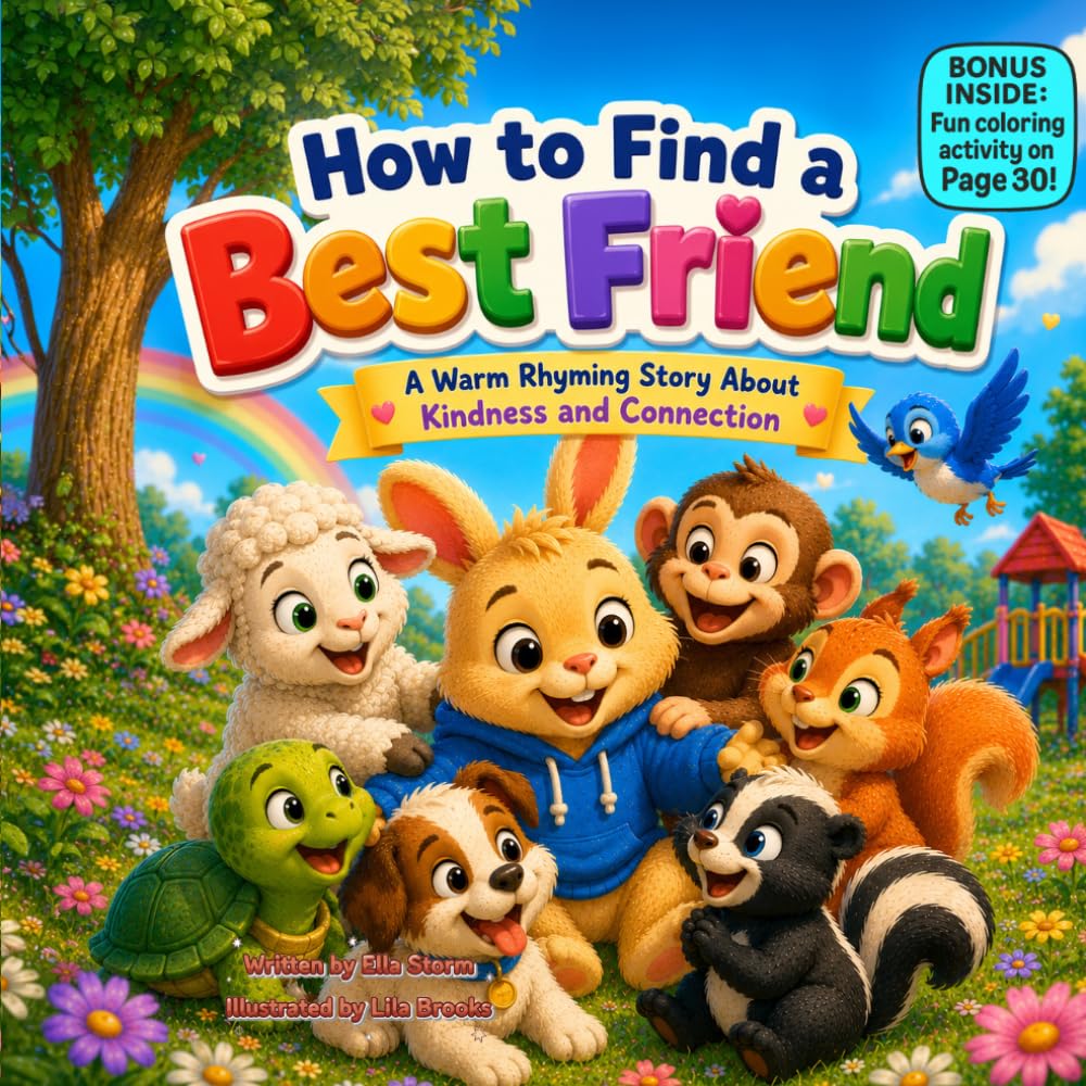 How to Find a Best Friend: A Warm Rhyming Story About Kindness and Connection