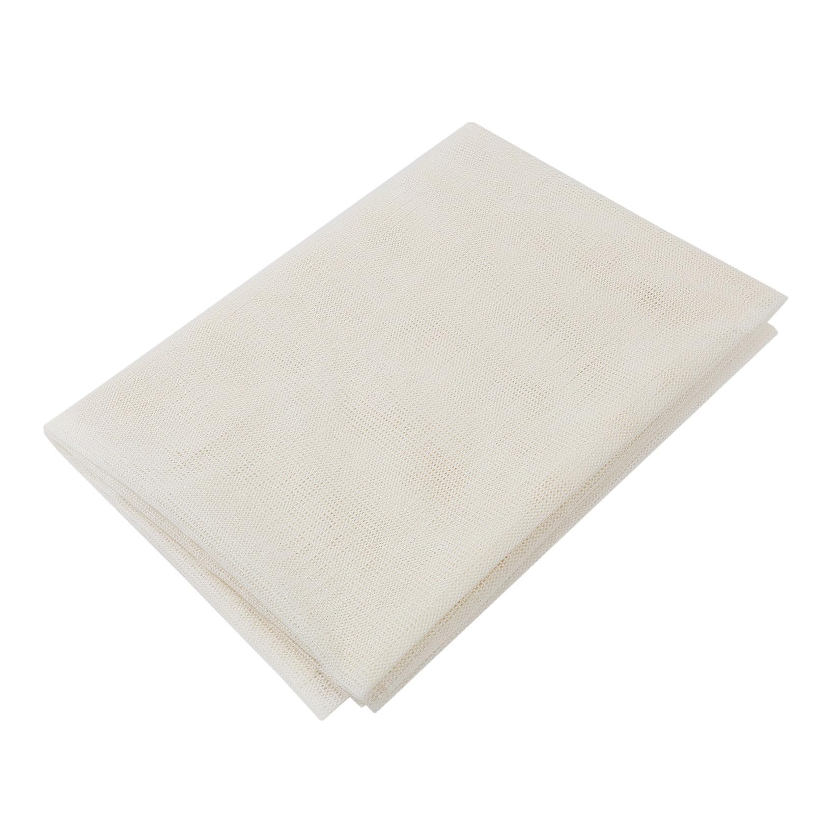 Hemobllo Tapis Antidérapant en PVC Blanc 200x300cm pour Couloir, Protège Le Sol et Empêche Le Glissement Bouclage du Tapis