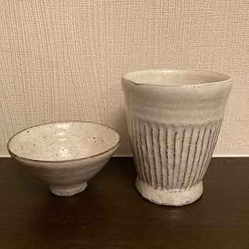 Amazon.co.jp: 益子焼 篠崎英夫 フリーカップ ぐい呑み KE