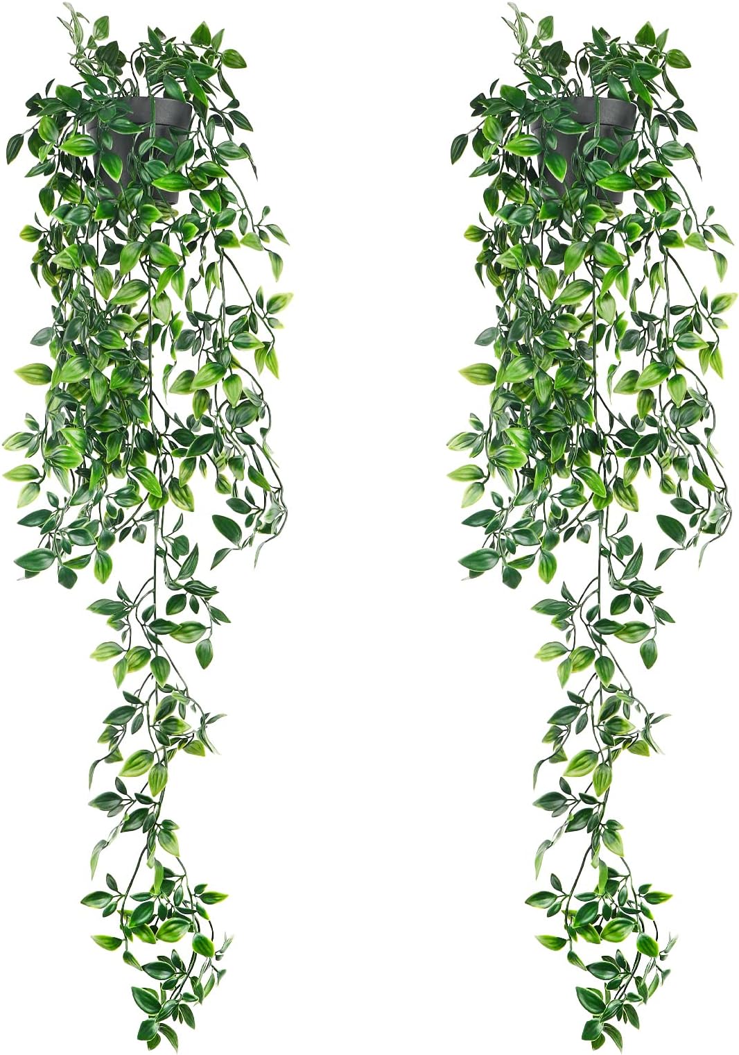 WINOMO Ghirlanda Di Edera Artificiale 7,5 Metri – Vite Con Foglie Verdi In Filo Di Ferro Per Decorazioni Fai Da Te, Matrimoni E Feste - 2