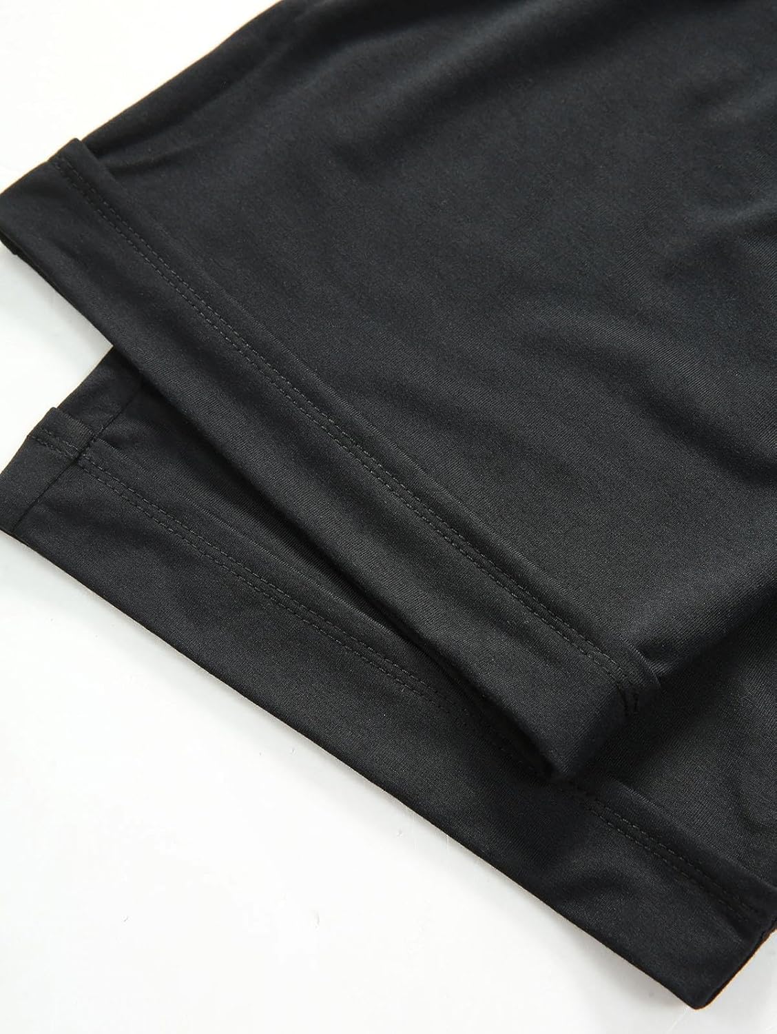 High Waisted Belted Wide Leg Work Pants Women Stretch Casual Palazzo Black Pants Long Trousers with Pockets - Image 7