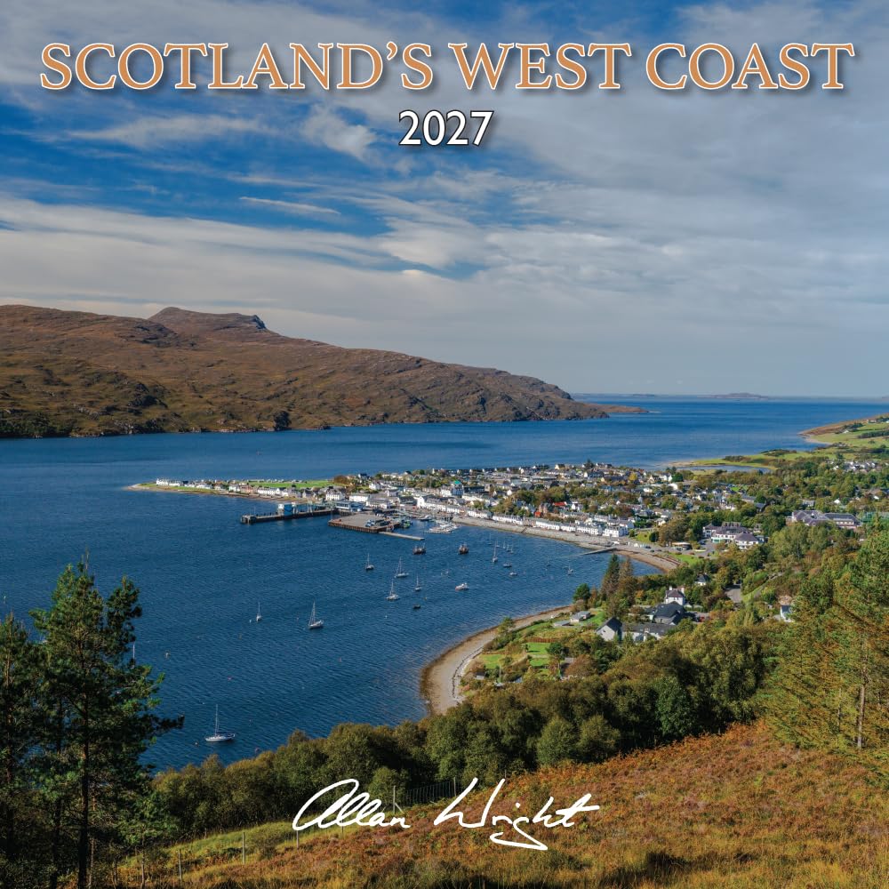 2027 Scotland Calendar: Scotland's West Coast – Wall Calendar – Month to View – 12 Months