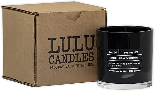 Miniatura 71 de Lulu Candles Lino fresco Vela perfumada en tarro de soja de lujo Vertida a mano en los Estados Unidos Altamente perfumada y duradera