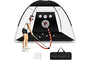 10x7ft Golf Practice Hitting Net for Backyard