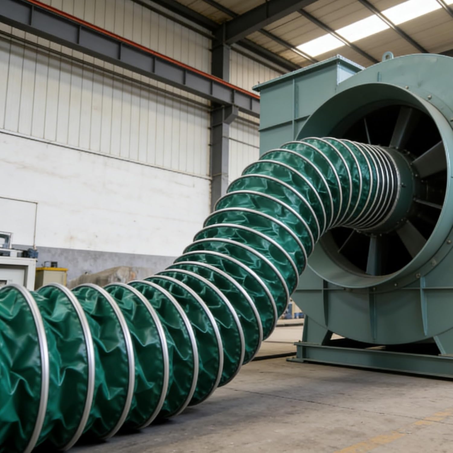 Ventilation ducting Expandable Air Fume Duct Hose Ventilation, Commercial/Residential Ducting Pipe for Fan Filter, Heavy-Duty HVAC Vacuum Ducts for Small Workshop(Ø 17.7in/45cm,L 6.6ft/2m)