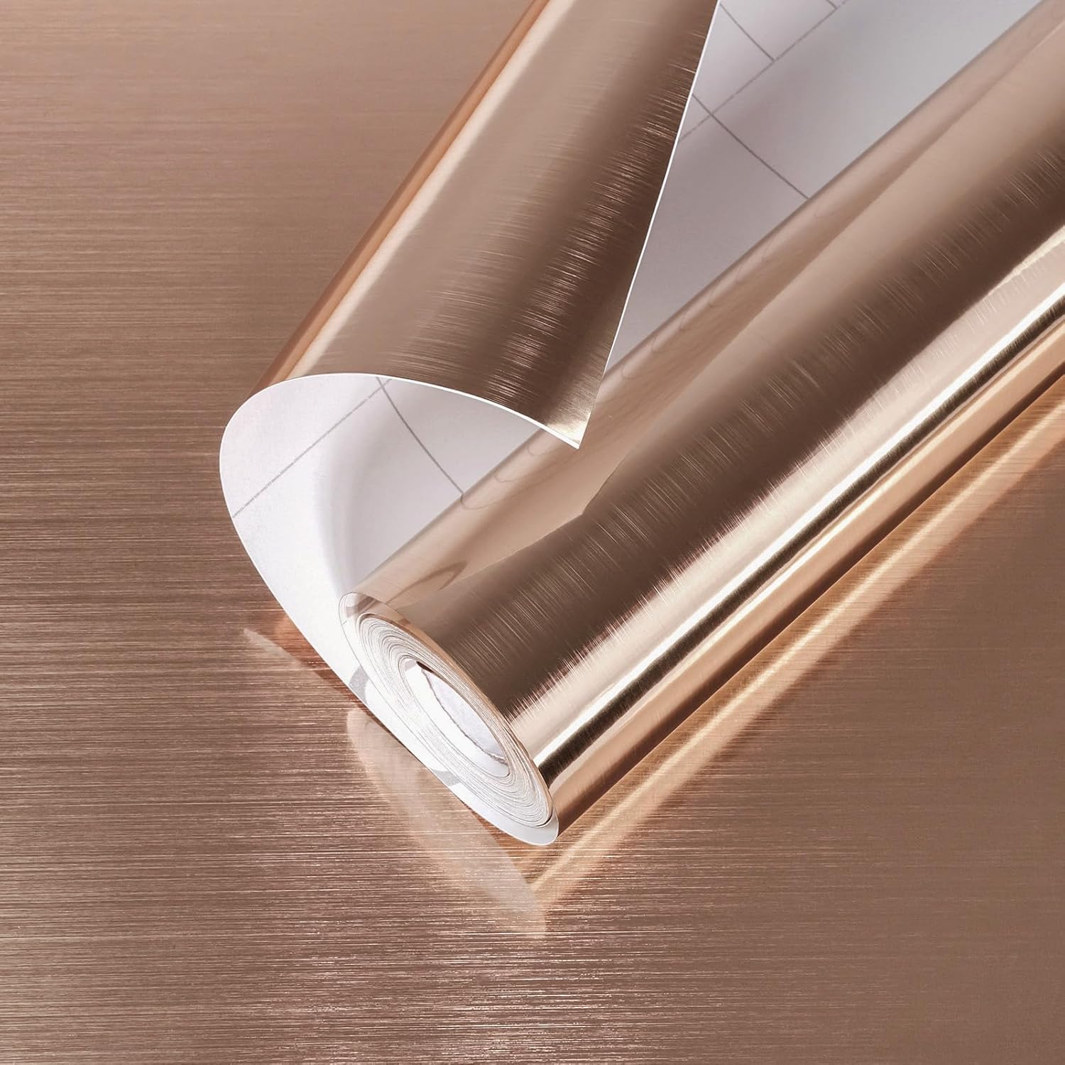 Stainless Steel Contact Paper Peel and Stick Countertop Silver Metallic Refrigerator Wrap Contact Paper DIY Waterproof Wallpaper for Kitchen Backsplash Dishwasher A Set of 23.6"x240"
