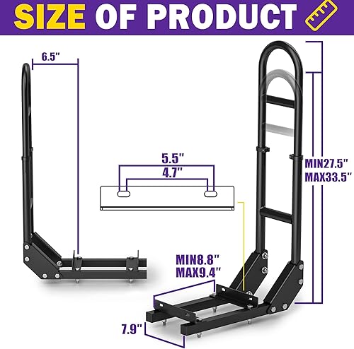 Miniatura 5 de Barra de agarre para asiento trasero de carrito de golf para Yamaha Club Car EZGO, asiento de seguridad universal para carrito de golf, riel de