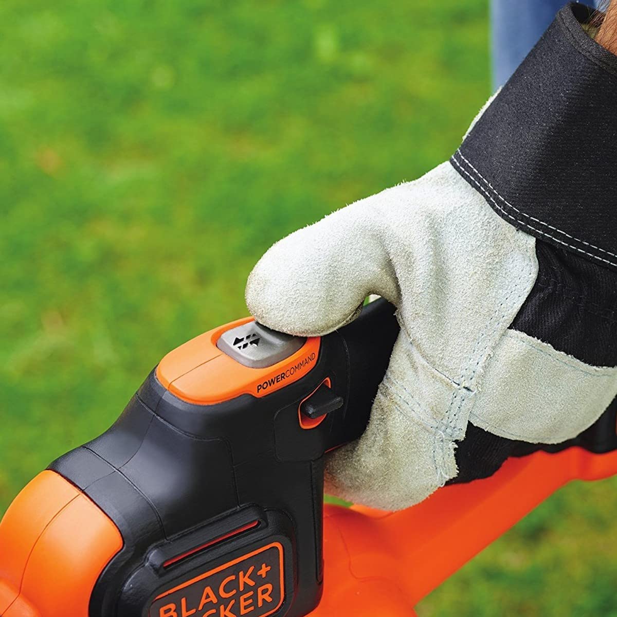 BLACK+DECKER GTC18502PC Cortsetos PowerCommand CUT 18 V, Batería de 2 Ah, Setos Medianos, Espada 50 cm, 18 mm de Espacio entre Dientes, Empuñadura Ergonómica