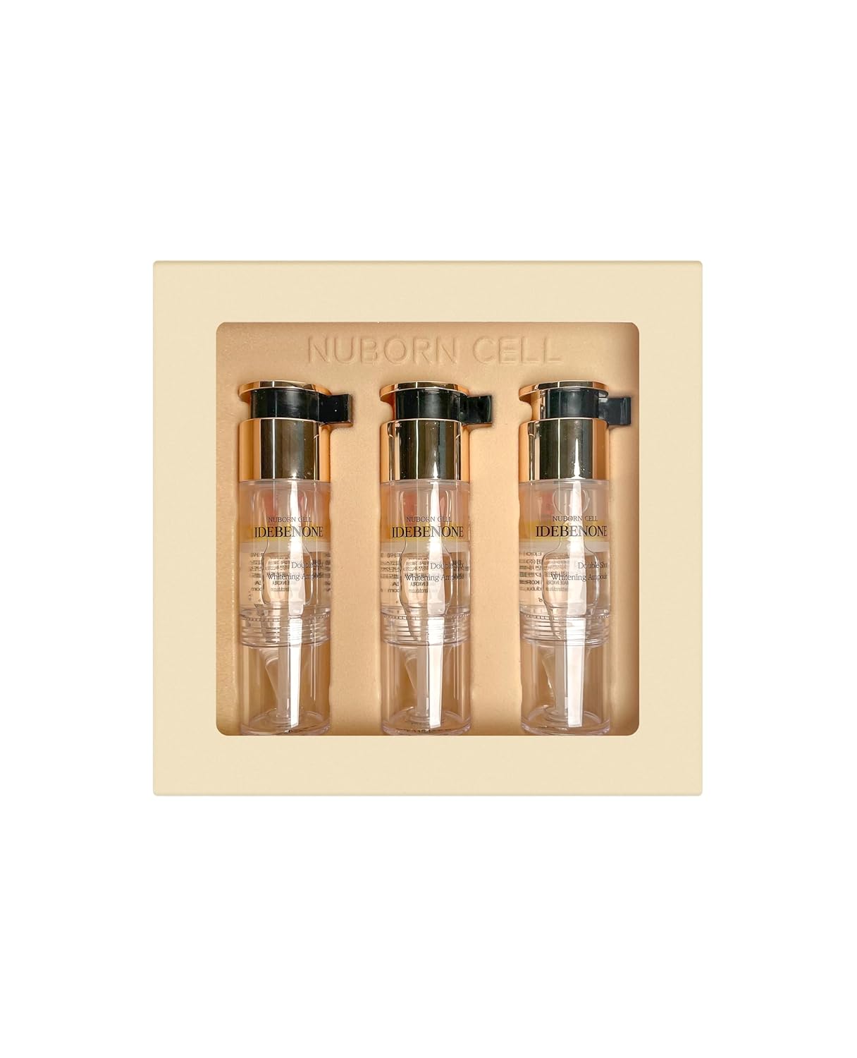 Nuborn Cell Idebenone Ampoule | Korean Ampoule with Niacinamide & Idebenone | Anti Aging Serum & Korean Collagen Serum for Face (11ml x 3ea) - Amazon product rated Grade B