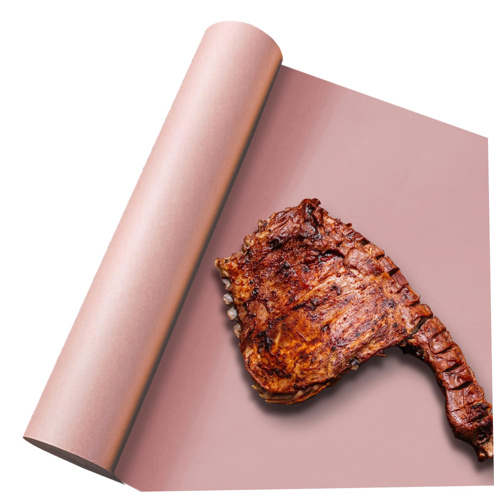 Rollo de papel de carnicero, absorbente de aceite de calidad alimentaria, 18 pulgadas x 175 pies, resistente al calor para parrilla de barbacoa