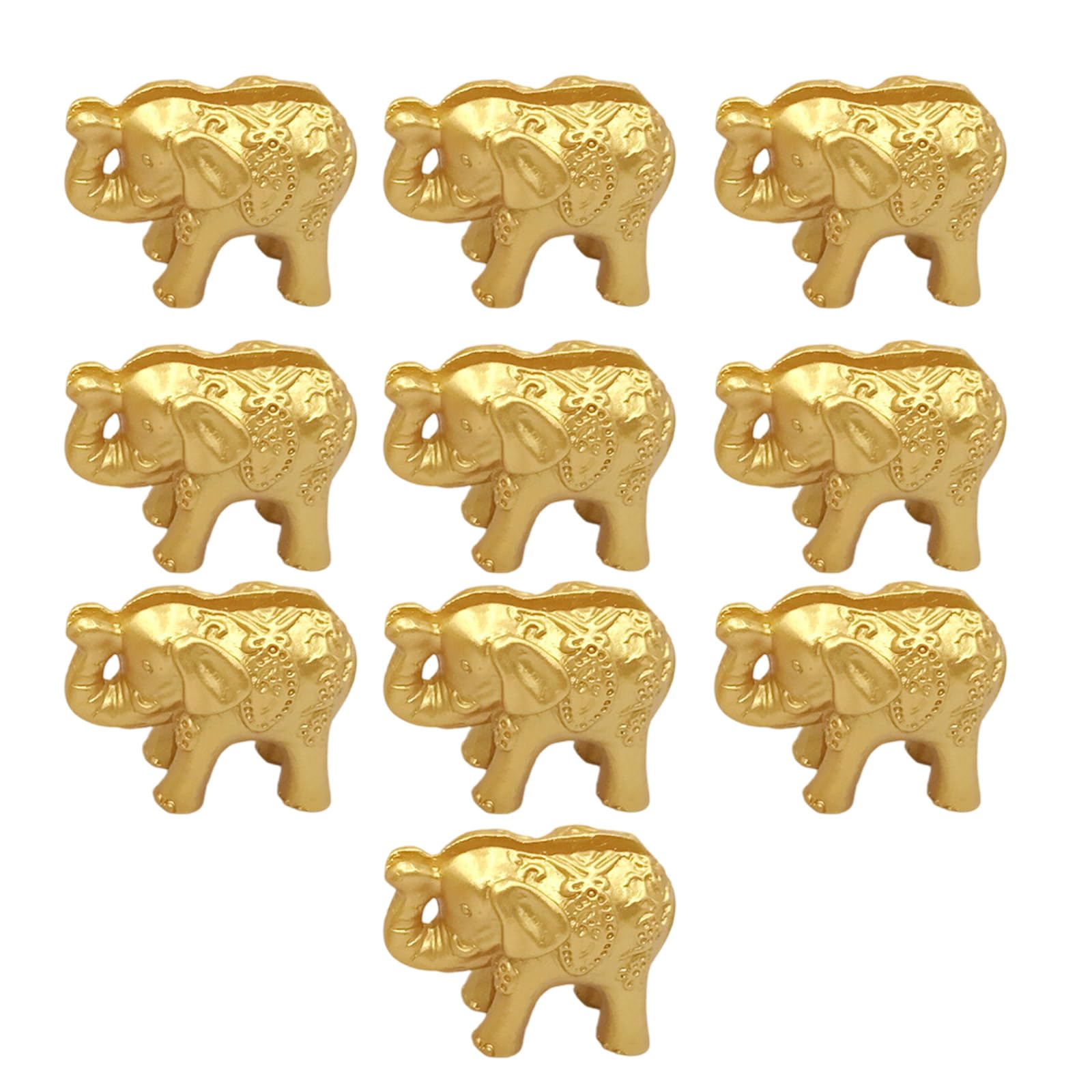 Hattba Gold Elegant Place Cards Holders Delicate Elephant Tabletop Card Holders For Name Card And Event Information