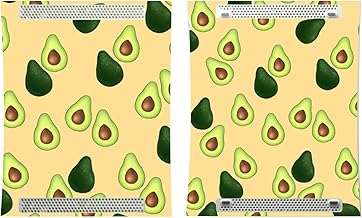 'Disagu SF de SDI de 3383 _ 1123 Diseño Protector de Pantalla para Microsoft Xbox 360 de pie – Diseño aguacates patrón Naranja Transparente