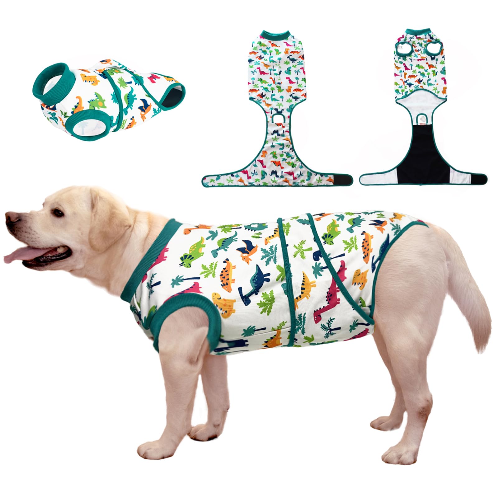Recovery Suit for Dogs After Surgery, Dog Recovery Suit Female Male after Neutering, Dog Spay Surgical Recovery Suit Female Substitute Cone & E-Collar
