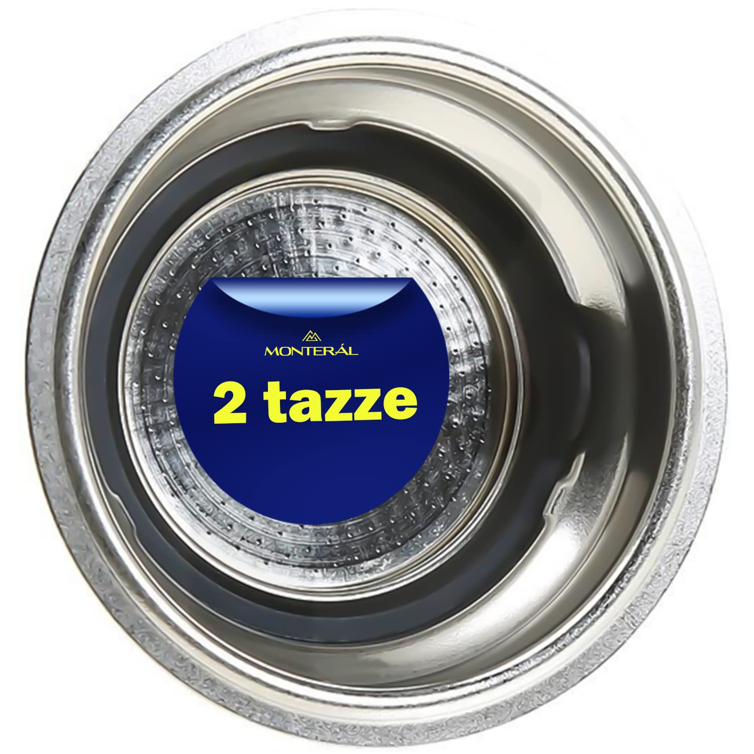 Filtri Caffe 2 Tazza - con Codice Originale 5513281001 - per DeLonghi - Adatto a Tutti i Modelli - Filtro Caffe Adatto a Portafiltro - Garanzia di 10 Anni - MONTERAL