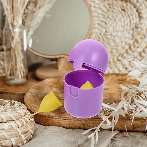 Vista 9 de Healifty Caja limpiadora de período, microondas, portátil, compacta, para accesorios de mujer