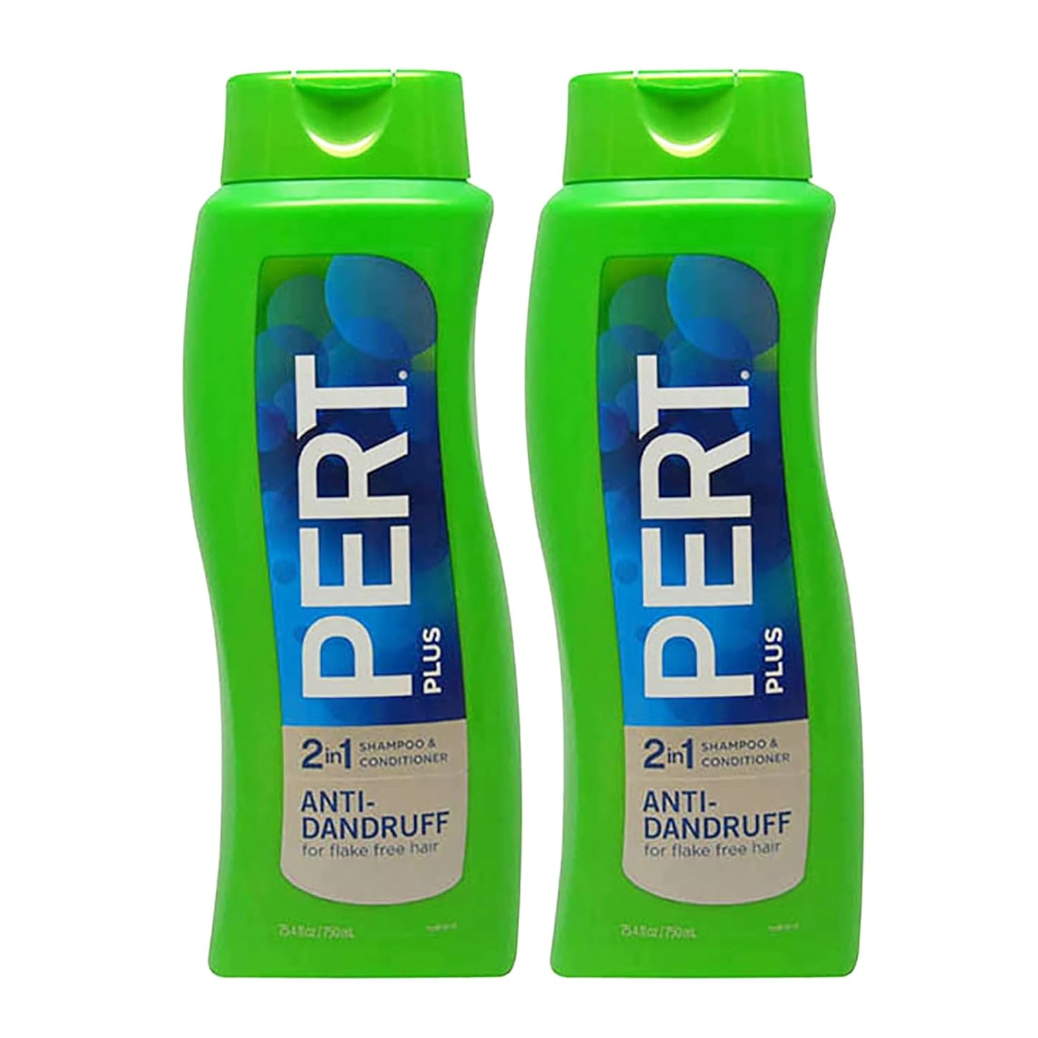 PERT Anti-Dandruff 2 in 1 Shampoo and Conditioner – Advanced with 2 Percent Salicylic Acid – Dandruff Shampoo with Zinc – 2 pc
