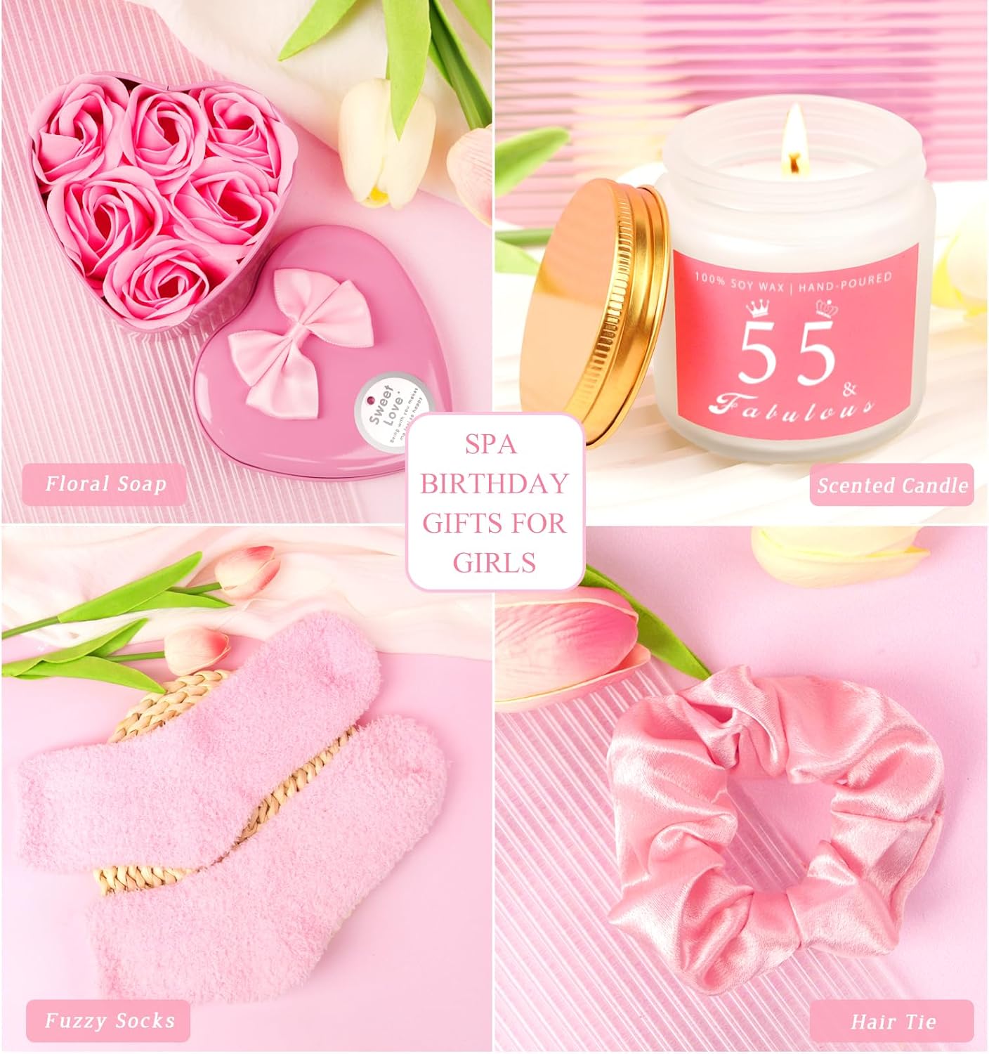 55th Birthday Gifts For Women, Happy 55th Birthday Gifts For Her Mom Sister Wife Best Friend Turning 55, Unique Gift For 55 Year Old Woman Birthday, Funny Birthday Decorations Gift Ideas - Image 6