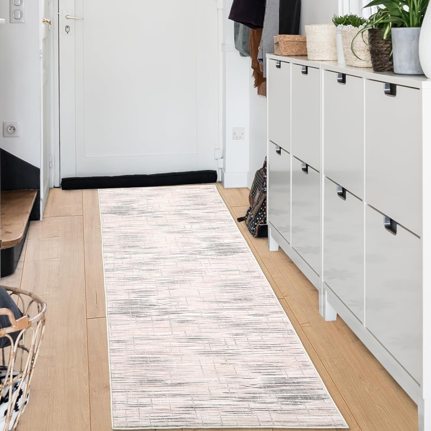 ROYHOME Hallway Runner Rug 2x6 Washable Runner Rug Modern