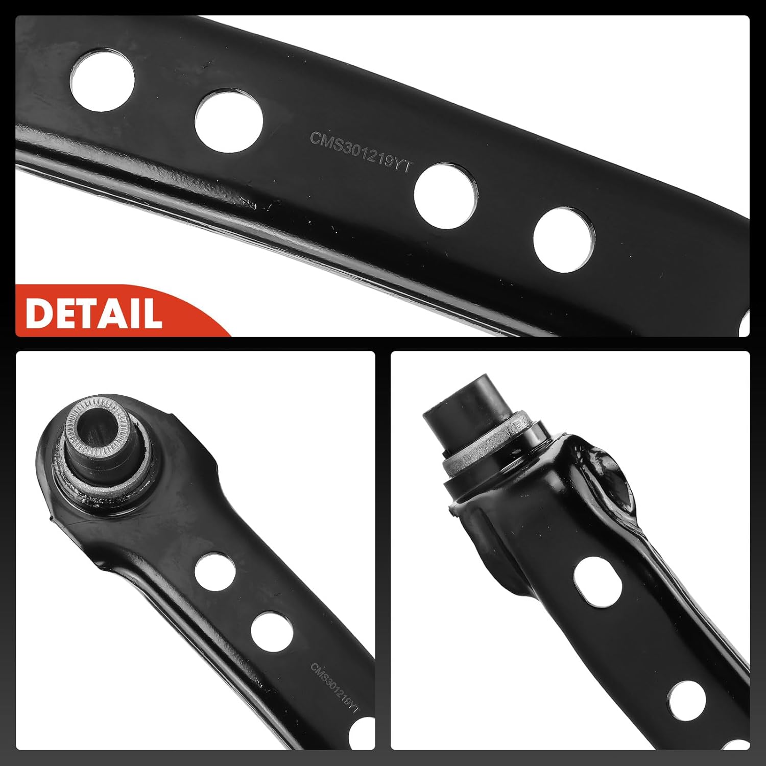 A-Premium Front Left Upper Control Arm, with Bushing, Compatible with Nissan Sentra 2013-2019, Versa 2007-2012, To Sub Frame