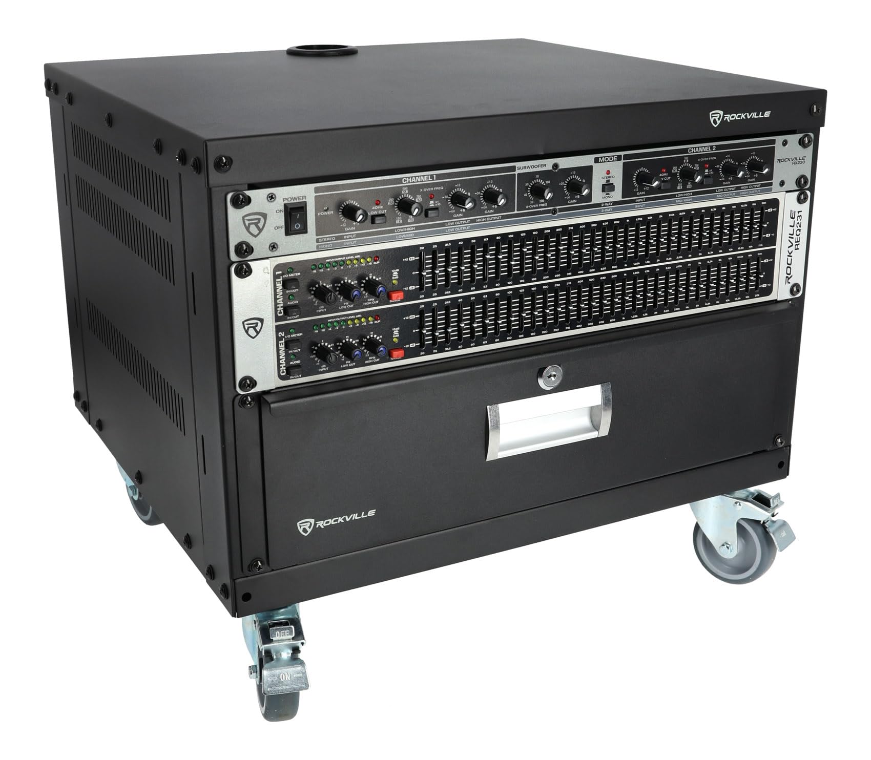 Amazon.com: Rockville RR6U 6U Live Sound/Recording Studio Rack