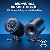 razer nommo v2 x - full range 2.0 gaming speaker for pc (two 3-inch full range drivers thx spatial audio max sound pressure 96db cross-platform compatibility) - black