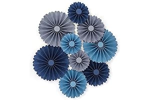 Colorful Tissue Paper Fan Decorations: Vibrant Backdrops for Every Occasion