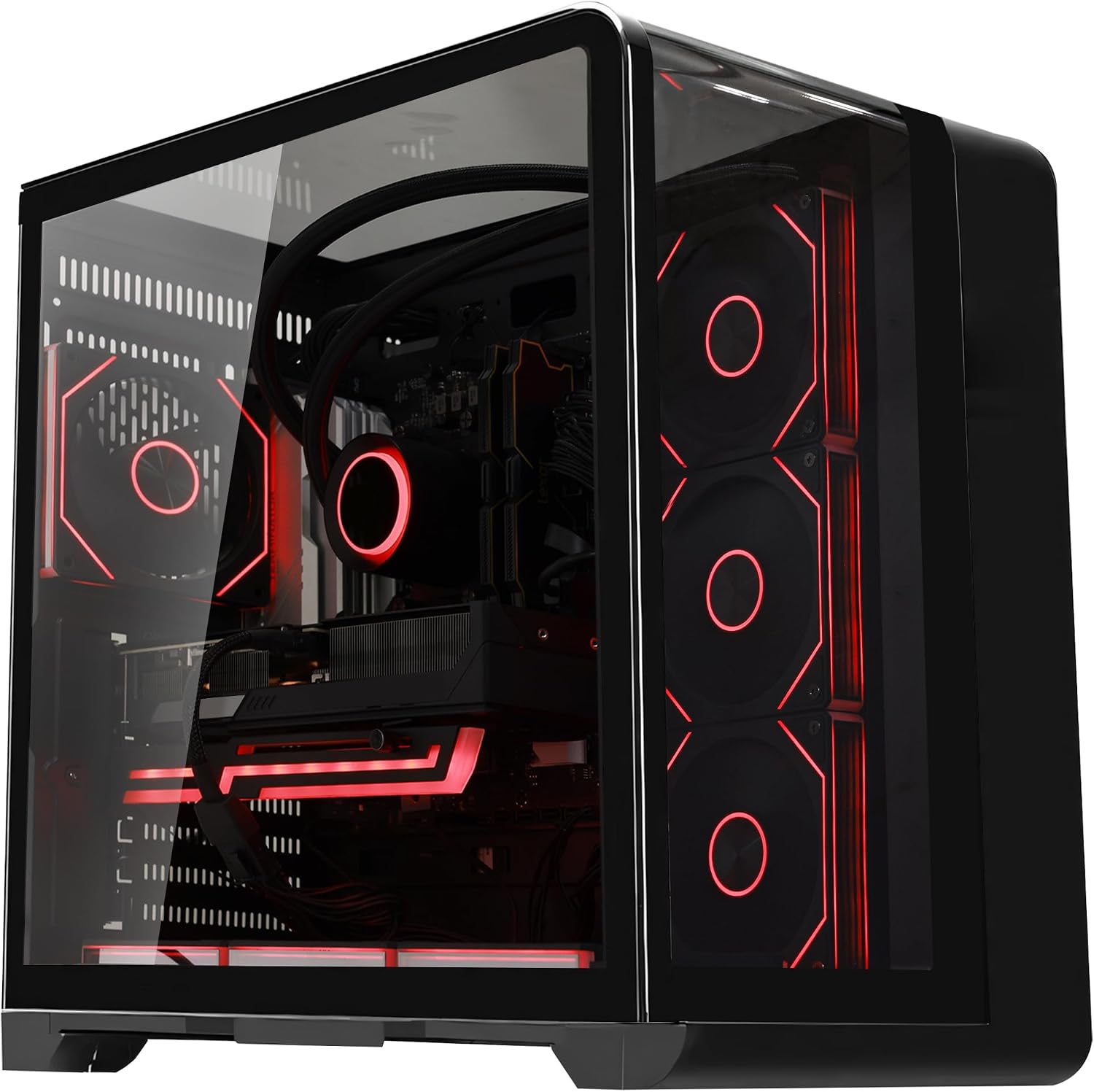 Amazon.com: HELLOLAND Astral Plus Prebuilt Gaming Tower PC - AMD Ryzen ...